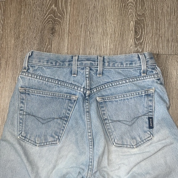 Vintage guess denim jeans size 26 button fly made in USA straight leg - Picture 6 of 6
